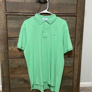 Large Southern Tide Green Polo